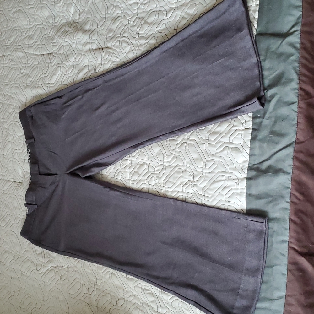 Grey Relaxed Fit Pant - Size 11